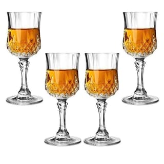 Stemless Wine Glasses 160 ML, Set of 2 Red & White Wine Glasses for Whiskey, Beer, Juice, Cocktail, Mocktail and Mixed Drink Long Stem Hand Blown Crystal - Unique Housewarming Gifts
