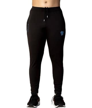 react Black Polyester Men's Trackpants ( Pack of 1 )