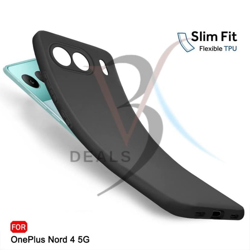 V3Deals Compatible OnePlus Nord 4 5G Matte Silicone Back Cover Matte silicone back cover with raised camera & screen edges for enhanced protection against drops, scratches and dust. view 5