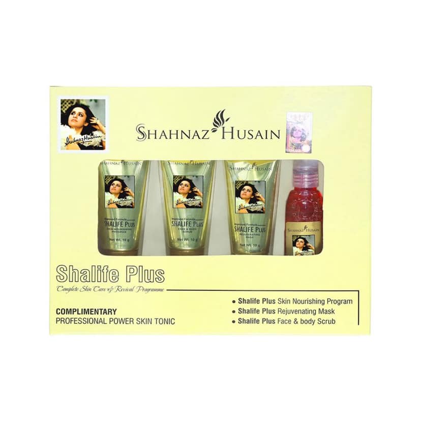 Shahnaz Husain Shalife Plus Complete Skin Care & Revival Program (Min Kit) – 30g+15ml