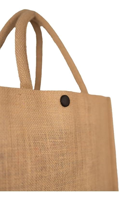 Jute Tote Bag view 3