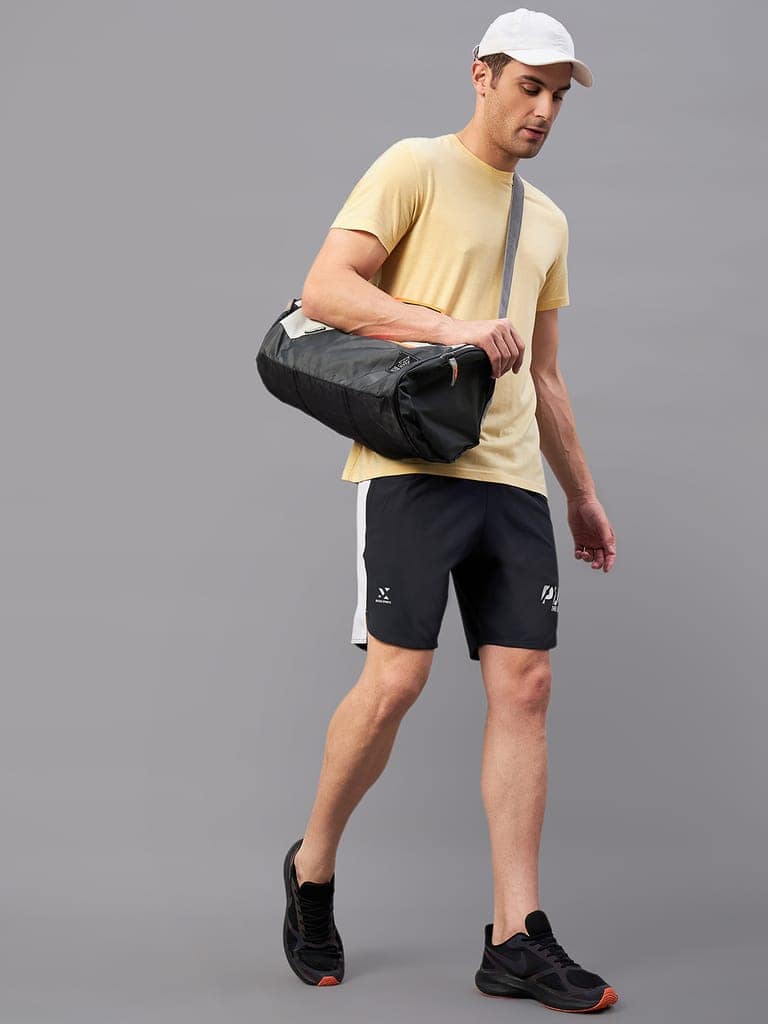 Masch Sports Men's Sports Wear, Active Wear, Gym, Running & Training Shorts with Zipper Pockets and Side Curved Slits view 3