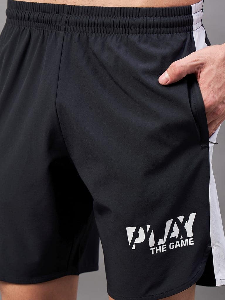 Masch Sports Men's Sports Wear, Active Wear, Gym, Running & Training Shorts with Zipper Pockets and Side Curved Slits view 5