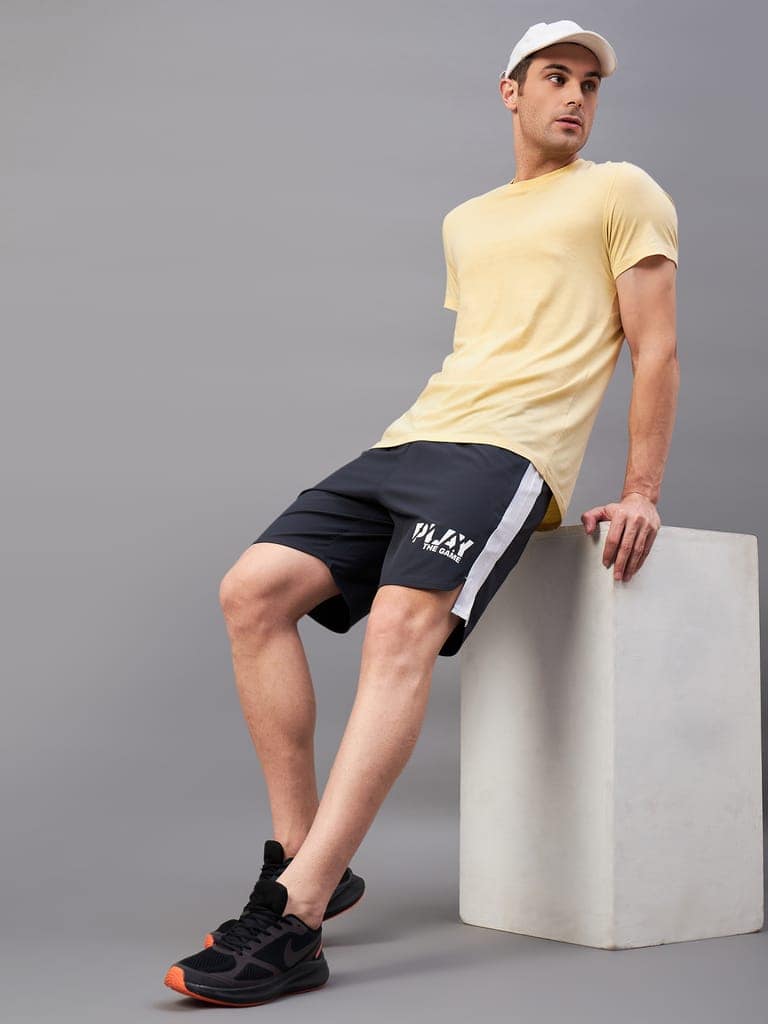 Masch Sports Men's Sports Wear, Active Wear, Gym, Running & Training Shorts with Zipper Pockets and Side Curved Slits view 6