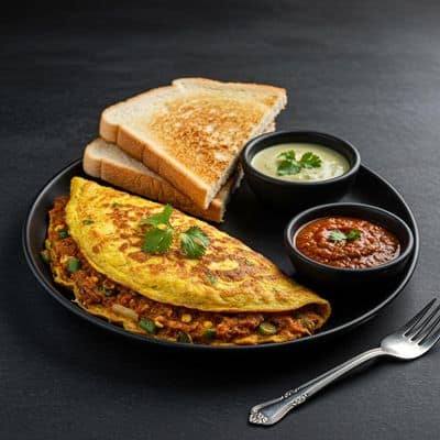 Masala Omelette Combo