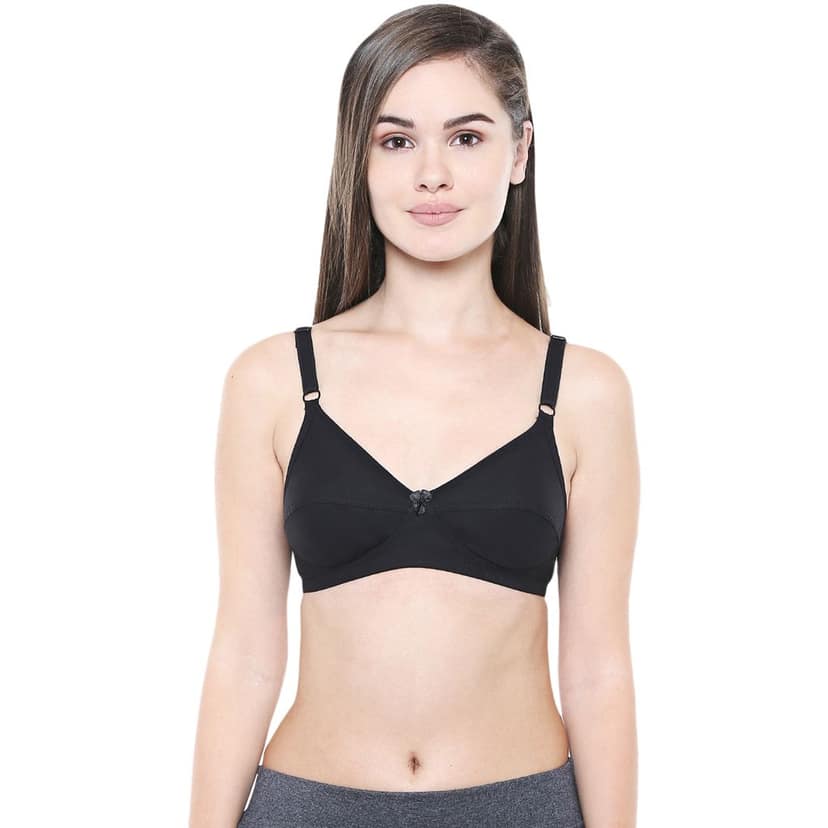 Bodycare Women Cotton Full Coverage Non Padded Regular Bra Pack - 2 E5518BB view 2