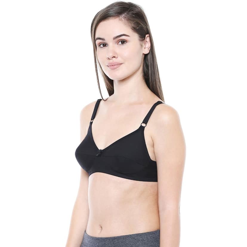Bodycare Women Cotton Full Coverage Non Padded Regular Bra Pack - 2 E5518BB view 4