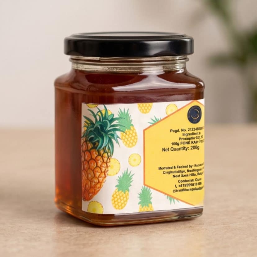 Hashabia Pineapple Infused Honey - 200 mL view 4