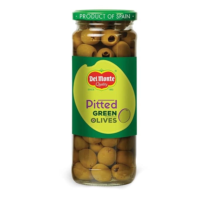DELMONTE GREEN OLIVES 450 G