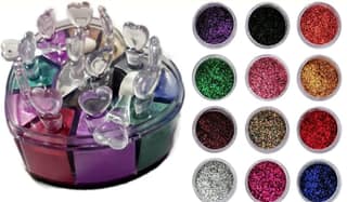 Elecsera Shining Eye shadow Shimmer / Glitter Powder 24 Pcs 24 g (Multicolor)