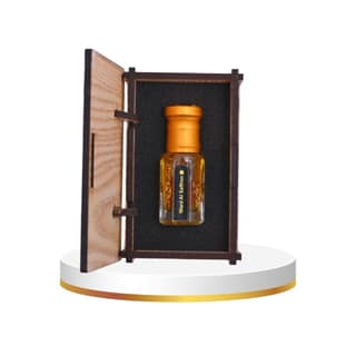 alnaqi fragrances Ward Al Saffron Attar| Perfume Oil | Unisex Arabian Attar | Alcohol-Free Roll-On | Long-Lasting Concentrated Perfume Oil with Saffron, Rose, Jasmine Sambac & Indian Oud