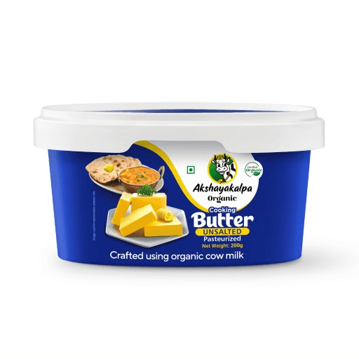 Akshayakalpa-Organic Cooking Butter Un-salted 200 g
