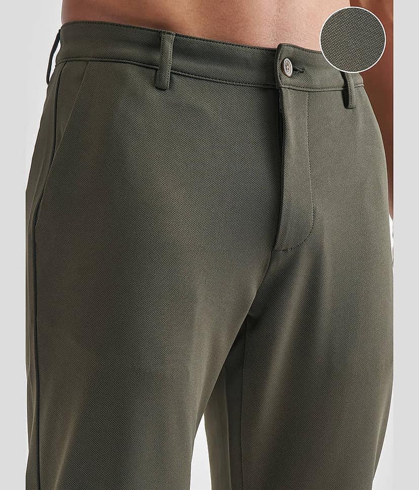 Highlander Relax Men's Chinos - Green ( Pack of 1 ) view 5