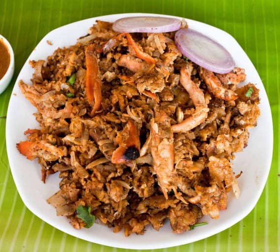 Chicken Chilli Parotta