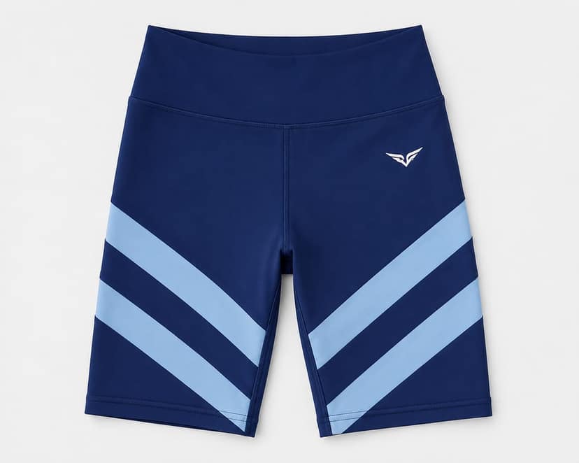 Shorts With Contrast Stripes view 2