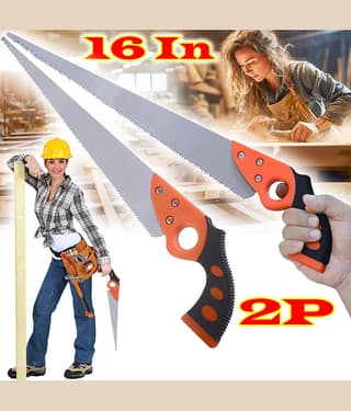JMALL - 2 X Wood Hacksaw 2 Saw