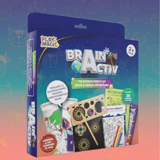 PlayMagic BrainActiv Ultimate Activity Kit - Space &amp; Animal Adventure