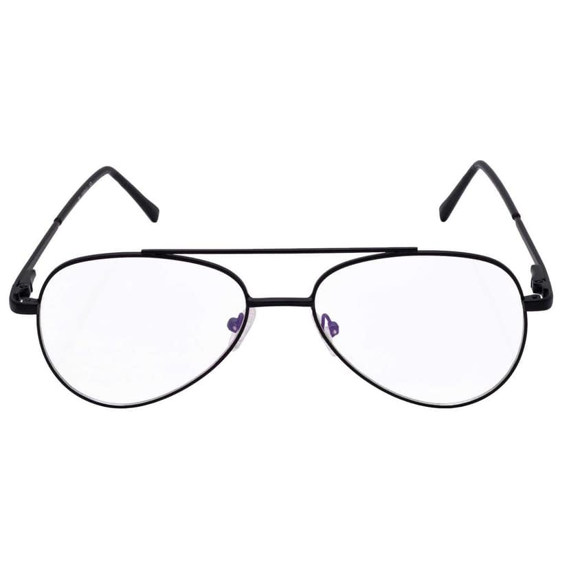 Hrinkar Metal Full Rim Aviator Spectacles Frames for Men & Women - HFRM19012 view 2