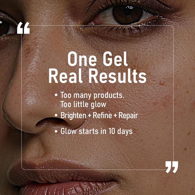 Glass Glow – 10 Day Skin Brightening & Smoothing Gel view 3