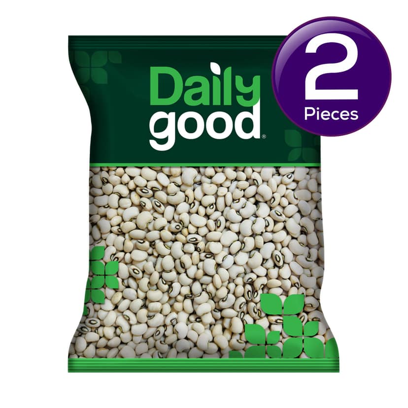 Daily Good Unpolished White Lobiya / Cowpea 500 gms Combo view 2