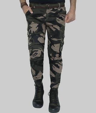 HYMEN LEGIONS Regular Flat Men's Cargos - GREEN ( Pack of 1 )