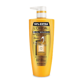 Loreal Paris Hair Expertise 6 Oil Nourish Shampoo, 704 ml Bottle