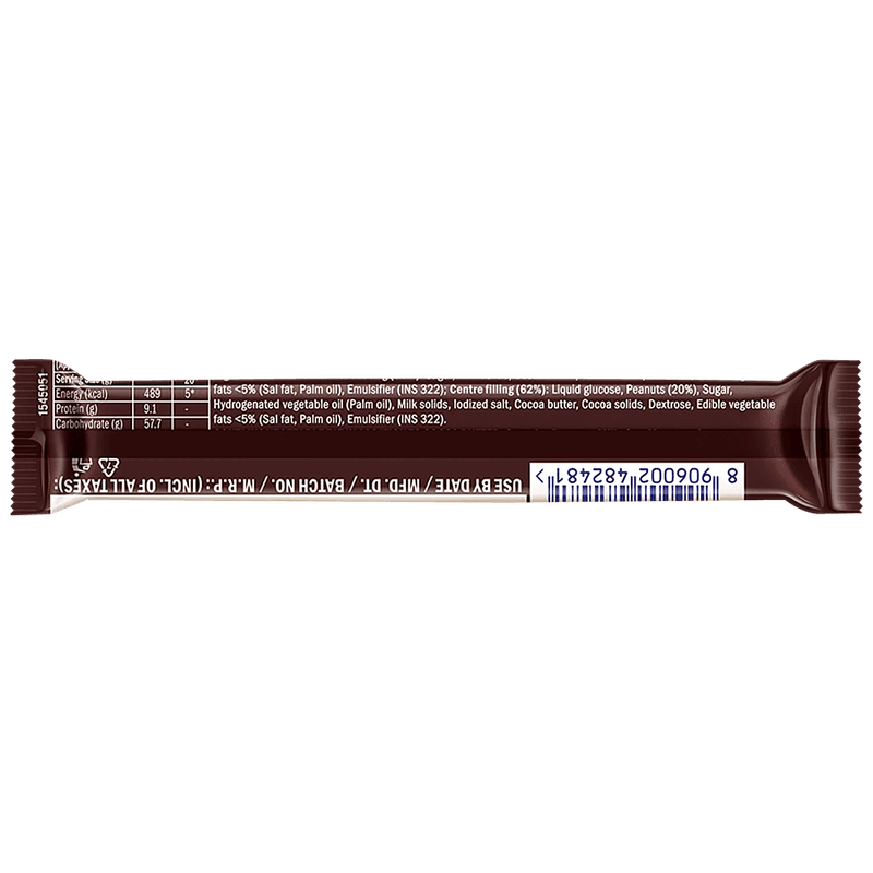 Snickers Peanut Filled Chocolate Bar, 22 G Pouch view 3