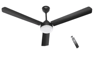 AIRELEC Gloria Stylo 28W with Remote Smoke Brown 5 Star 1200 mm 3 Blade Ceiling Fan (BLDC Motor with Remote | Smoke Brown | Pack of 1)