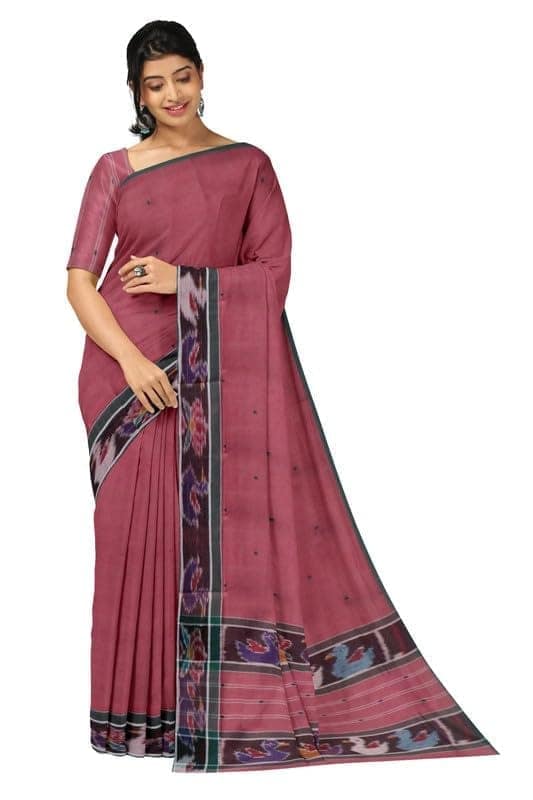 APCO Handloom (A Andhra Pradesh Govt Emporium)- Women's Traditional Pure Handloom Dulla Cotton Saree | DL0092