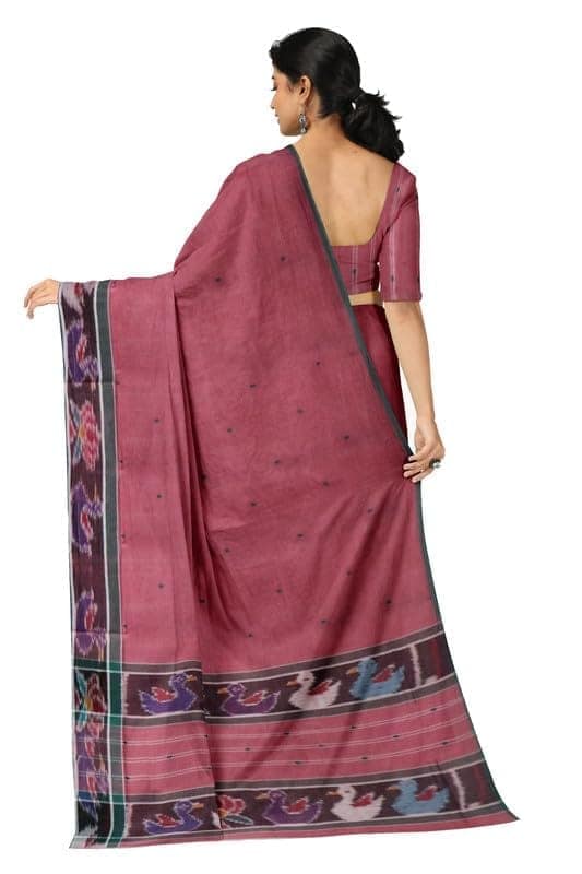 APCO Handloom (A Andhra Pradesh Govt Emporium)- Women's Traditional Pure Handloom Dulla Cotton Saree | DL0092 view 3