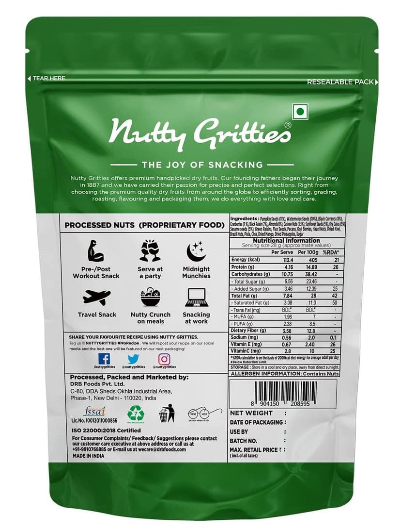 Nutty Gritties Antioxidant Trail Mix view 2