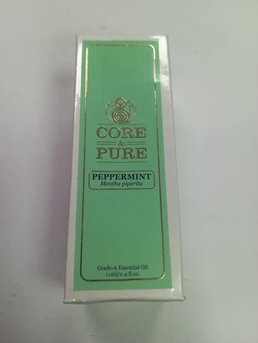 Core Pure Peppermint Mentha piperita Grade-a essential oil 12ml/0.4 fl.oz.
