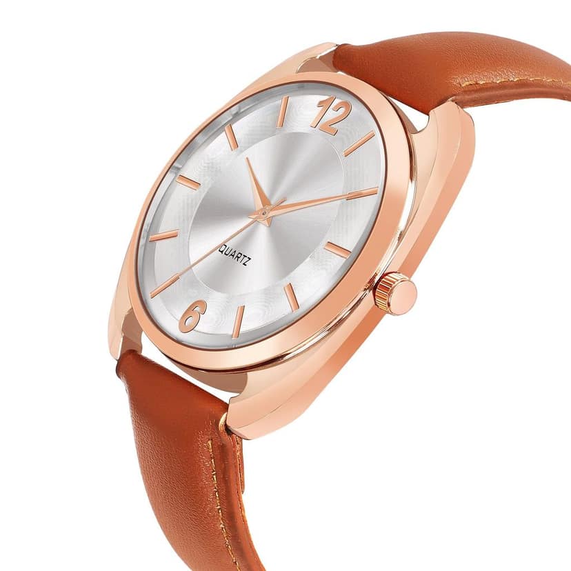Silver Stylish Dial Analog Watch for Men LR78 view 3