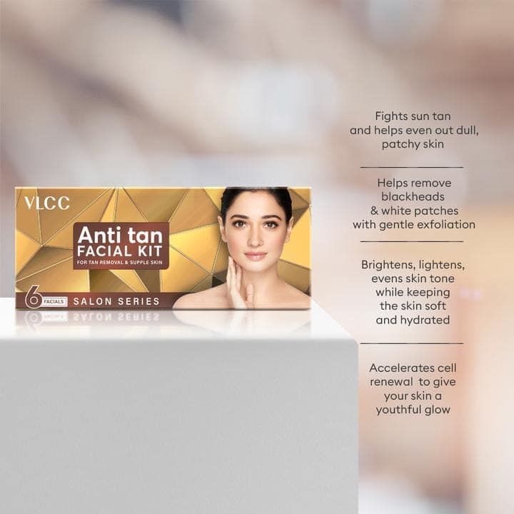 VLCC Anti Tan Facial Kit (6 Facials) (300g) view 8