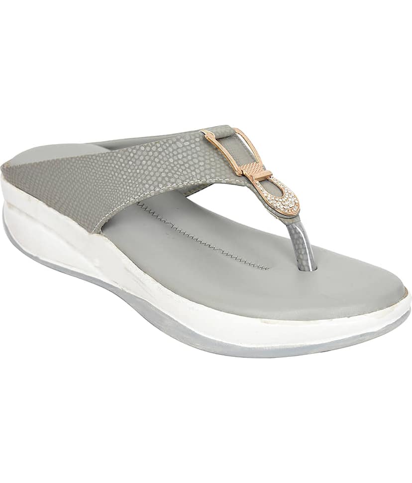 Racecourse - Gray Women's Slip On Heels