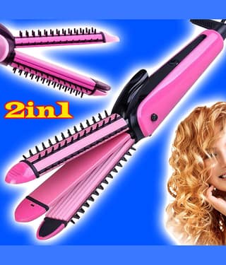 JMALL 2 in 1 Curler ( Multicolor ) Product Style