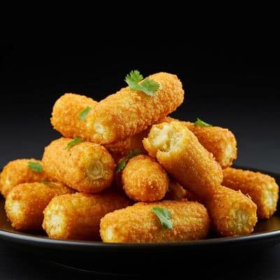 Baby Corn Golden Fry