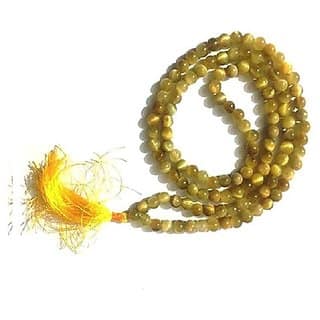 Cat's Eye Single Layer Mala by Ratan Bazaar