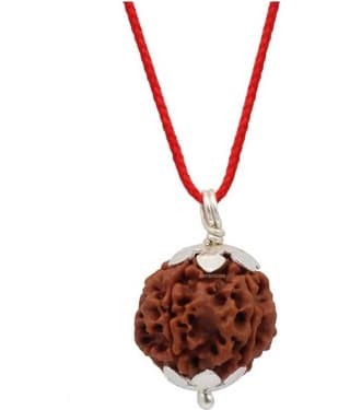 Astrodidi 5 Mukhi Rudraksha Pendant With Lab Certificate