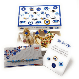 Designer Evil Eye Rakhi Set