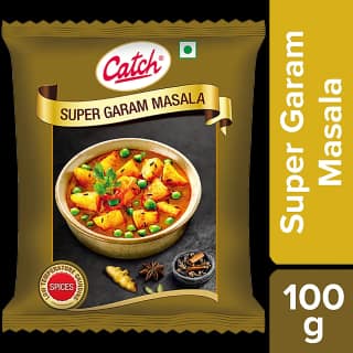 Catch Super Garam Masala - Adds Flavour & Aroma, 100 G Pouch