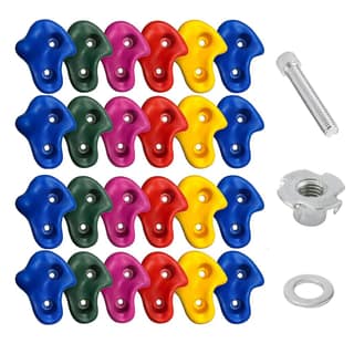 Reznor Premium Climbing Holds Set for Rock Climbers - Durable Stone-Inspired Grips