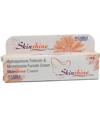 CADILA skin shine cream pack of 10 Night Cream 150g gm Pack of 10