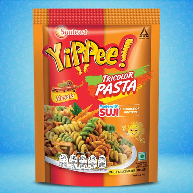 YiPPee! Instant Pasta - Tricolor Masala view 2