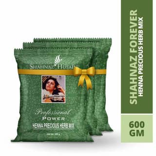 Shahnaz Husain Power Henna Precious Herb Mix (600gm) (Pack of 3)