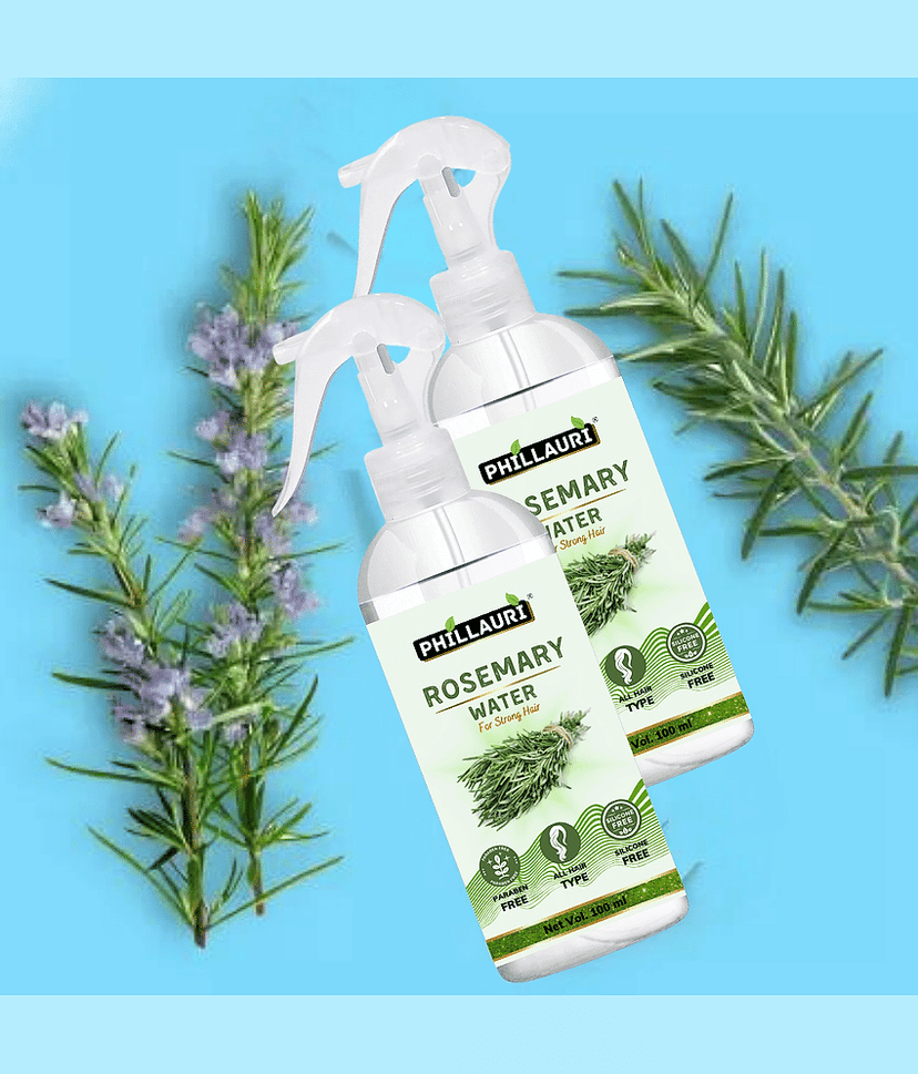 Rosemary Water For Smooth Hair Damage Repair Spray