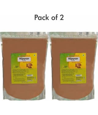 Herbal Hills Vijaysar powder - 1 kg powder - Pack of 2 Powder 1 mg