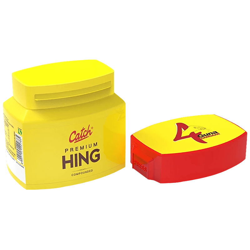 Catch Premium Hing - Compounded, Rich In Aroma & Flavour, 12 G Bottle view 4