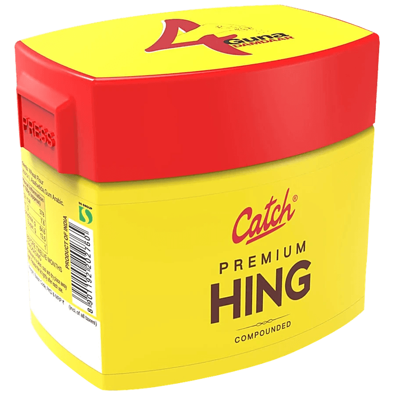 Catch Premium Hing - Compounded, Rich In Aroma & Flavour, 12 G Bottle view 5