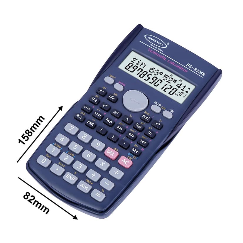 Bambalio Scientific Calculator with 240 Functions and 2 Line Display 3 Years Warranty view 2